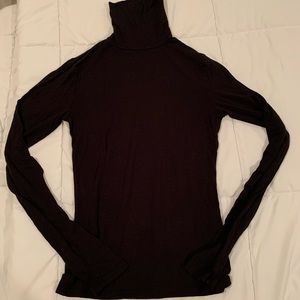 Black turtle neck
